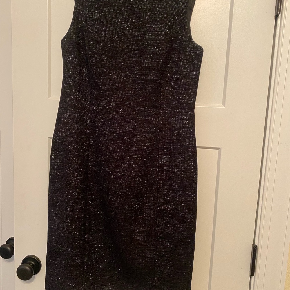 Nine West Black Sleeveless Mini Dress